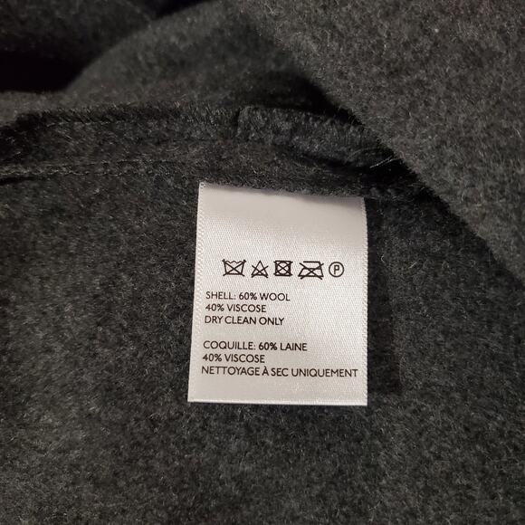 Staring at Stars UO Vintage Open Wool Cardigan Jacket Womens Size S Gray Pockets - Picture 7 of 9